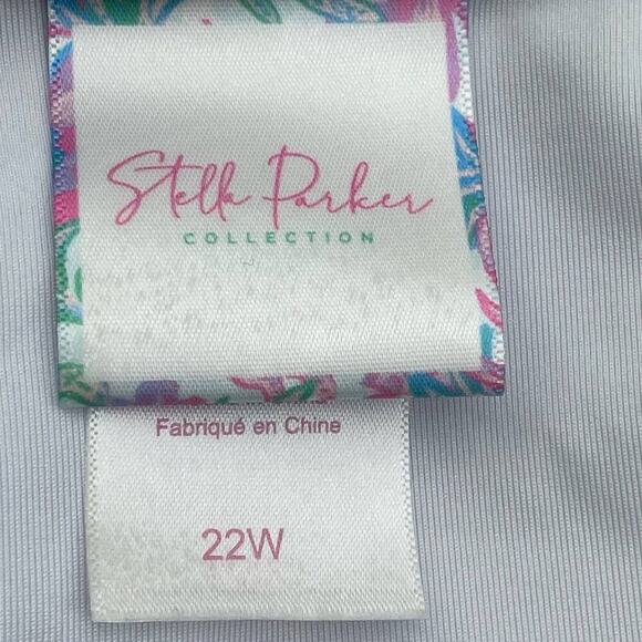 Stella‎ Parker Plus Size Swim/Bikini Bottom Floral Print - Picture 8 of 9